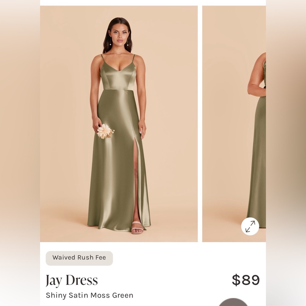 Birdy Grey Jay Dress in Moss Green